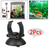 Maxbell 10Pcs Aquarium Suction Cups Clips Aquarium Light Suction Fixing Clip
