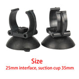 Maxbell 10Pcs Aquarium Suction Cups Clips Aquarium Light Suction Fixing Clip