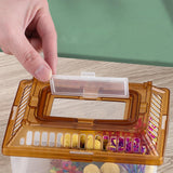 Maxbell Small Turtle Tank Small Fish Tank with Handle and Cover for Hermit Crabs