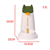 Maxbell Automatic Pet Dispenser Bowl Detachable 3.1L Basin for Pets Puppy Supplies Water Dispenser
