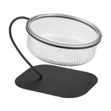 Maxbell Raised Cat Food Bowl Drinking Bowl Pet Feeder Removable for Indoor Cats
