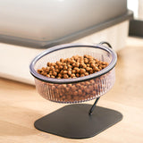 Maxbell Raised Cat Food Bowl Drinking Bowl Pet Feeder Removable for Indoor Cats