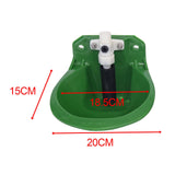 Maxbell Automatic Sheep Water Bowl Trough Drinker Waterer Cup Goats Feeding for Cow PP Drinker