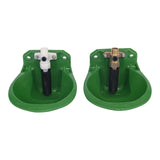 Maxbell Automatic Sheep Water Bowl Trough Drinker Waterer Cup Goats Feeding for Cow PP Drinker