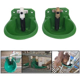 Maxbell Automatic Sheep Water Bowl Trough Drinker Waterer Cup Goats Feeding for Cow PP Drinker