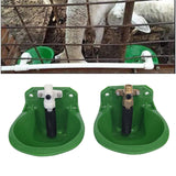 Maxbell Automatic Sheep Water Bowl Trough Drinker Waterer Cup Goats Feeding for Cow PP Drinker