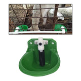 Maxbell Automatic Sheep Water Bowl Trough Drinker Waterer Cup Goats Feeding for Cow PP Drinker