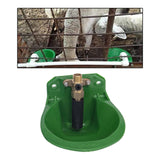 Maxbell Automatic Sheep Water Bowl Trough Drinker Waterer Cup Goats Feeding for Cow Copper Drinker