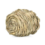 Maxbell Hanging Straw Cage Bed Hideaway Hut Rabbit Grass House for Hedgehog Bunny