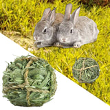 Maxbell Rabbit Chew Toys Biting Grinding Timothy Grass Ball for Chinchillas Squirrel