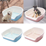 Maxbell Indoor Dog Potty Tray Cat W/Drawer Training Litter Box Restroom Urinal Blue