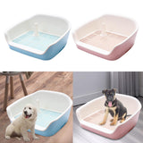 Maxbell Indoor Dog Potty Tray Cat W/Drawer Training Litter Box Restroom Urinal Blue