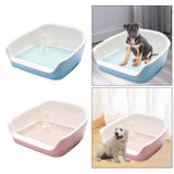 Maxbell Indoor Dog Potty Tray Cat W/Drawer Training Litter Box Restroom Urinal Blue