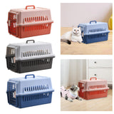 Maxbell Dog Travel Kennel Nest Tote Organizer Cage Hard Sided Pet Carrier for Cats Orange