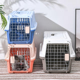 Maxbell Dog Travel Kennel Nest Tote Organizer Cage Hard Sided Pet Carrier for Cats Orange