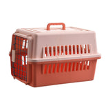 Maxbell Dog Travel Kennel Nest Tote Organizer Cage Hard Sided Pet Carrier for Cats Orange