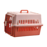 Maxbell Dog Travel Kennel Nest Tote Organizer Cage Hard Sided Pet Carrier for Cats Orange