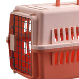 Maxbell Dog Travel Kennel Nest Tote Organizer Cage Hard Sided Pet Carrier for Cats Orange