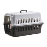 Maxbell Dog Travel Kennel Nest Tote Organizer Cage Hard Sided Pet Carrier for Cats Light Coffee