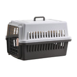 Maxbell Dog Travel Kennel Nest Tote Organizer Cage Hard Sided Pet Carrier for Cats Light Coffee