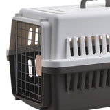 Maxbell Dog Travel Kennel Nest Tote Organizer Cage Hard Sided Pet Carrier for Cats Light Coffee