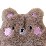 Maxbell Soft Plush Cat Catnip Toy Kitten Small Animal Doll Pillow Promote Exercise 10x9cm Bear