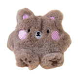 Maxbell Soft Plush Cat Catnip Toy Kitten Small Animal Doll Pillow Promote Exercise 10x9cm Bear