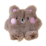 Maxbell Soft Plush Cat Catnip Toy Kitten Small Animal Doll Pillow Promote Exercise 10x9cm Bear