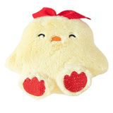 Maxbell Soft Plush Cat Catnip Toy Kitten Small Animal Doll Pillow Promote Exercise 11x11.5cm Chick