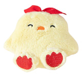 Maxbell Soft Plush Cat Catnip Toy Kitten Small Animal Doll Pillow Promote Exercise 11x11.5cm Chick