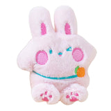 Maxbell Soft Plush Cat Catnip Toy Kitten Small Animal Doll Pillow Promote Exercise 10x12.5cm Rabbit