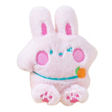 Maxbell Soft Plush Cat Catnip Toy Kitten Small Animal Doll Pillow Promote Exercise 10x12.5cm Rabbit