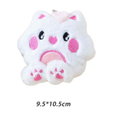 Maxbell Soft Plush Cat Catnip Toy Kitten Small Animal Doll Pillow Promote Exercise 9.5x10.5cm White