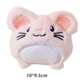 Maxbell Soft Plush Cat Catnip Toy Kitten Small Animal Doll Pillow Promote Exercise 10x9.5cm Rat