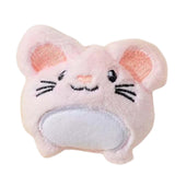 Maxbell Soft Plush Cat Catnip Toy Kitten Small Animal Doll Pillow Promote Exercise 10x9.5cm Rat