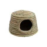 Maxbell Rabbit Grass House Stable Playhouse Nest Straw Shelter for Canary Ferret Large