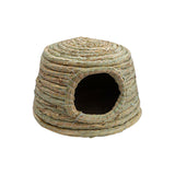 Maxbell Rabbit Grass House Stable Playhouse Nest Straw Shelter for Canary Ferret Small