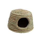 Maxbell Rabbit Grass House Stable Playhouse Nest Straw Shelter for Canary Ferret Small