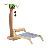 Maxbell Cat Scratching Post Bed Grind Claws Coconut Tree Decorative Kitty Scratcher With Sisal Roller