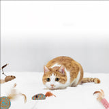 Maxbell Funny Cat Teaser Wand Cat Exercise for Cats Pet Supplies Kittens Training Mouse