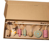 Maxbell Funny Cat Teaser Wand Cat Exercise for Cats Pet Supplies Kittens Training Mouse