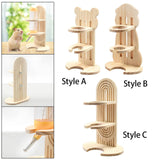 Maxbell Hamster Water Bottle Stand Adjustable Rabbit Drinker Holder for Hedgehog Style A