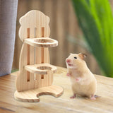 Maxbell Hamster Water Bottle Stand Adjustable Rabbit Drinker Holder for Hedgehog Style B