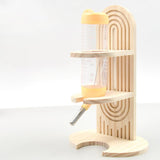 Maxbell Hamster Water Bottle Stand Adjustable Rabbit Drinker Holder for Hedgehog Style C