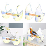 Maxbell Parrot Swing Stand Bar Bird Training Stand Bird Stand Toys Playground A