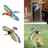 Maxbell Simulation Bird Interactive Cat Toy Exerciser Educational Toys Flying Birds Parrot