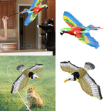 Maxbell Simulation Bird Interactive Cat Toy Exerciser Educational Toys Flying Birds Parrot