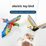 Maxbell Simulation Bird Interactive Cat Toy Exerciser Educational Toys Flying Birds Parrot