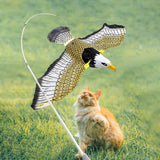 Maxbell Simulation Bird Interactive Cat Toy Exerciser Educational Toys Flying Birds Eagle