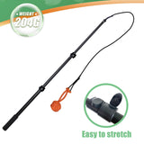 Maxbell Extendable Teaser Wand Pet Teasing Pole Retractable for Entertainment